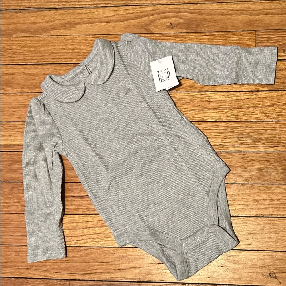 Gray Baby One Piece